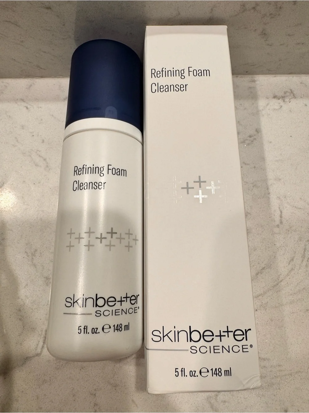 Skin better science Refining Foam Cleanser - White with Navy Cap